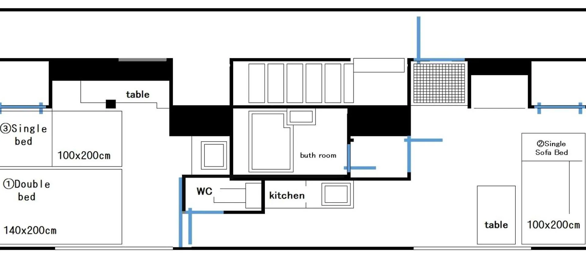 Apartmán Hanazono Stay - Royce 花園2 - Kjóto
